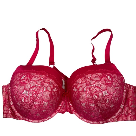 Torrid red lace bra size 48D - Picture 2 of 11